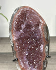 Uruguayan Amethyst Cluster on Metal Stand - MWS2860