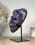 Beautiful Amethyst Stone woth Stalactite Eyes - MWS1337