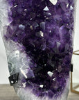 Large Amethyst Crystal Cluster on Stand for Home Decor Display - MWS2685