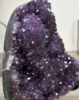 Amethyst Crystal Cluster on Stand for Home Decor Display - MWS2643