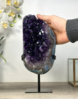Natural Top Grade Amethyst Cluster – Premium Purple Crystal Accent for Meditation Space Decor - MWS2594