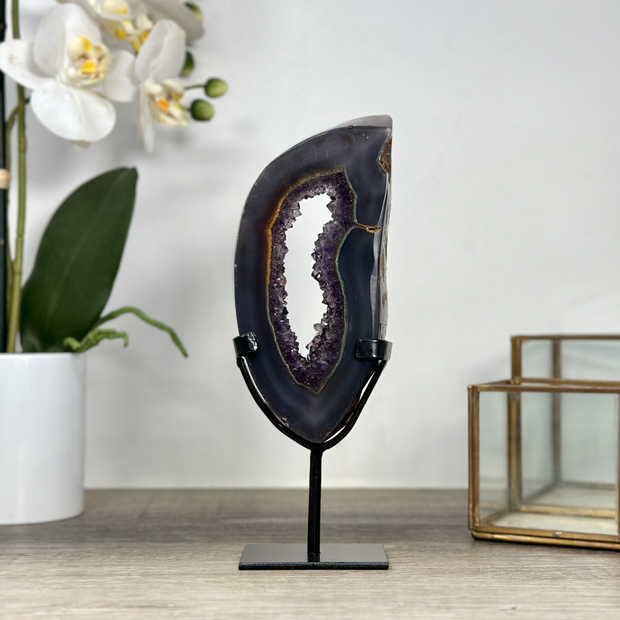 Natural Agate &amp; Amethyst Portal - MWS2226