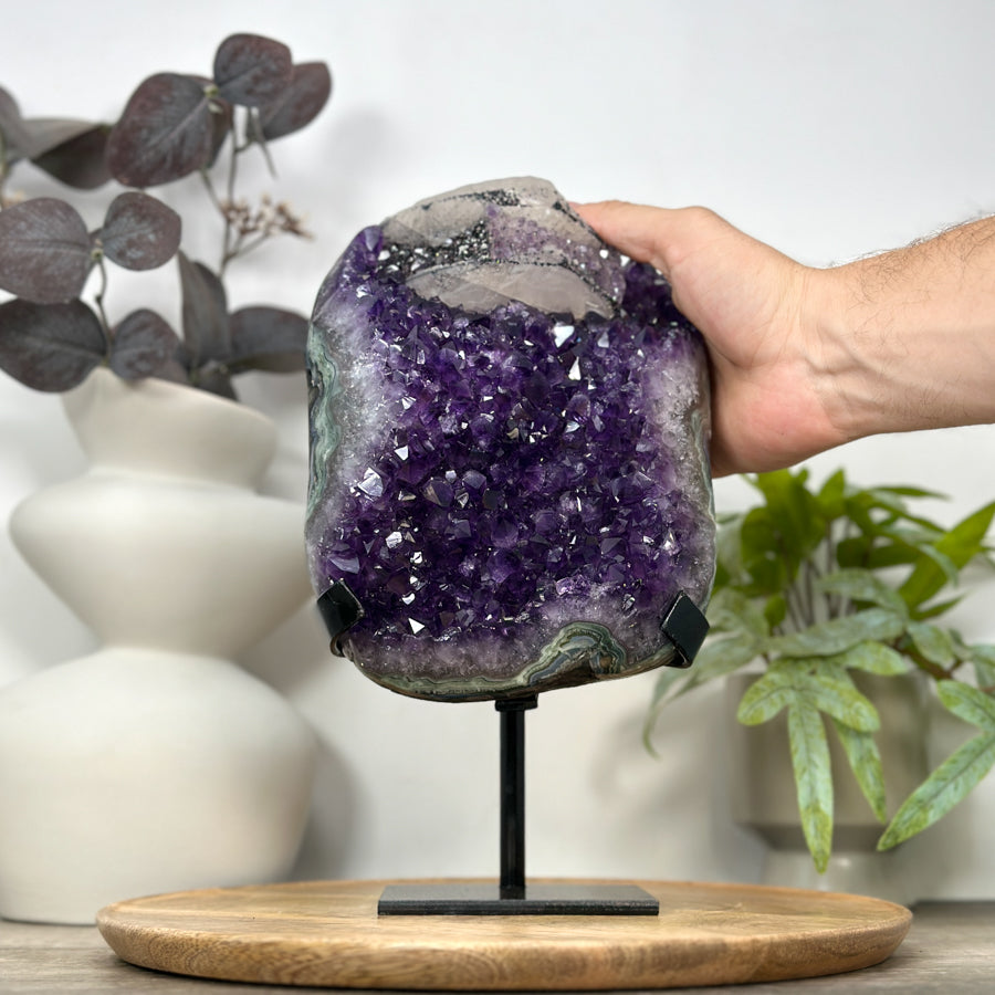 Large Natural Uruguayan Amethyst Statement Piece - MWS3076
