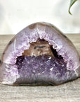 Amethyst Geode with Calcite Inclusion - STGE0104