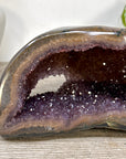 Amethyst Geode with Polished Shell - STGE0099