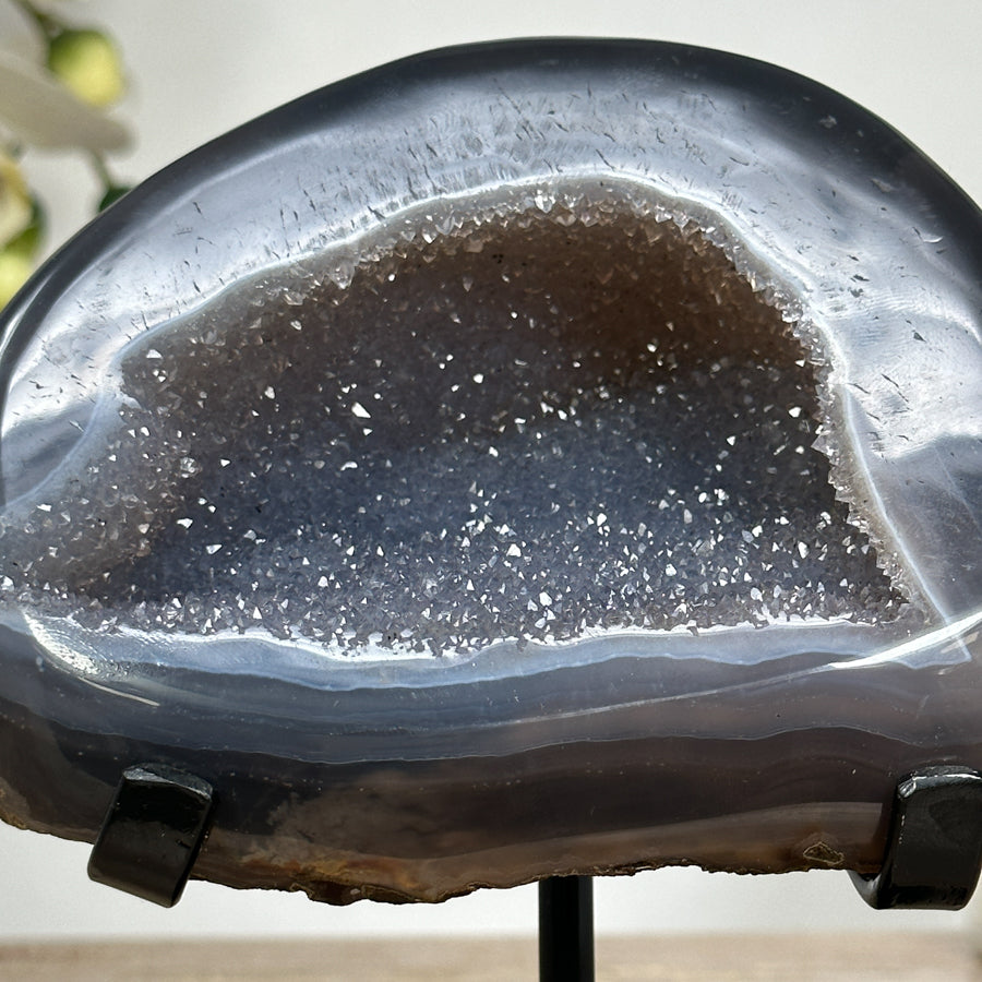 Beautiful Natural Agate Geode - MWS1509