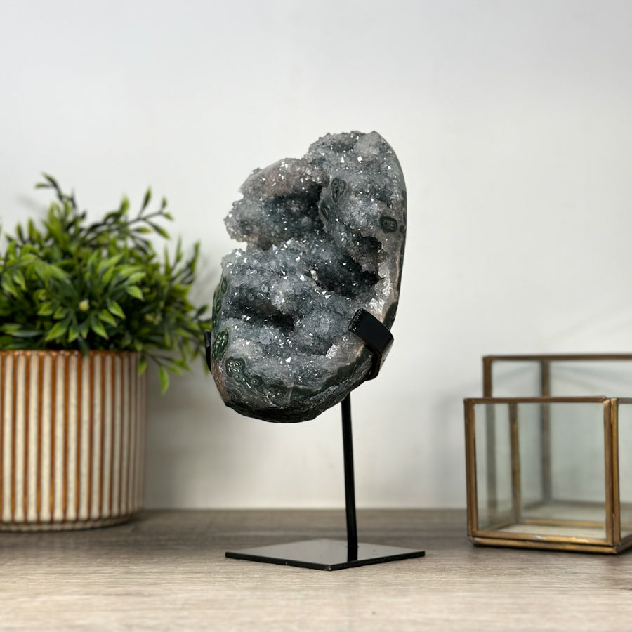 Beautiful Quartz &amp; Jasper Crystal Cluster with Stalactite Formations - MWS2161