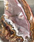 Red Jasper Stone Flame Carving - FST0167