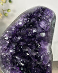 Natural XL Amethyst Stone Statement Piece - Stand Included - MWS2956