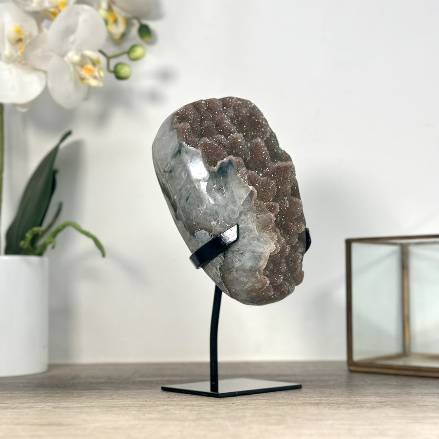 Natural Sugar Druzy Crystal Cluster from Uruguay - MWS2542