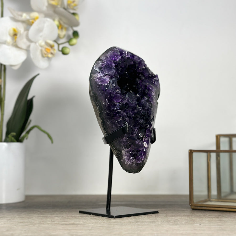 Deep Purple Amethyst Geode - MWS2216