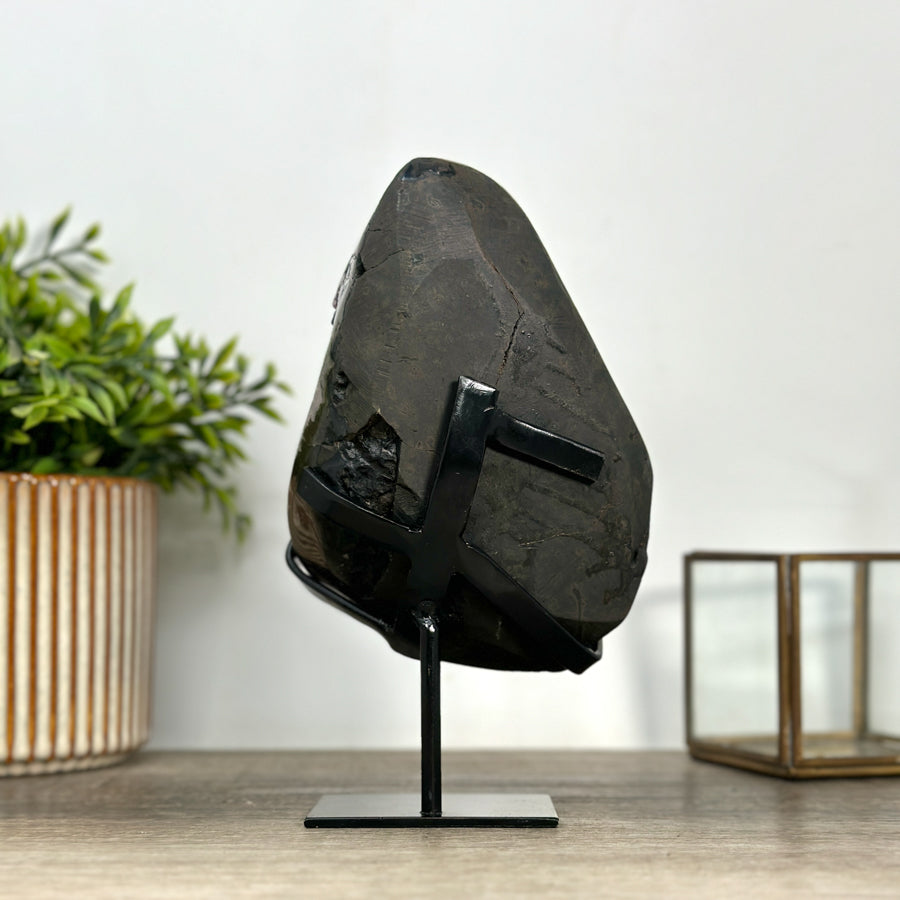 Amethyst Crystal Cluster with Calcite Formation – Elegant Natural Statement Décor Piece - MWS2419