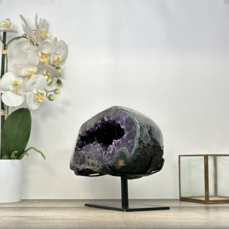 Huge Top Grade Amethyst Geode - Statement Piece for Home Decor - MWS2988