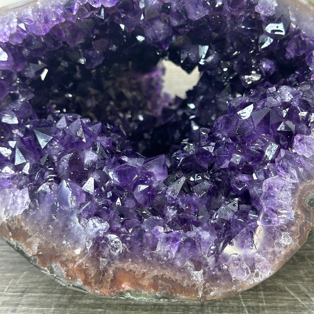 Large Natural Uruguayan Amethyst Geode with Large Crystals - STGE0050