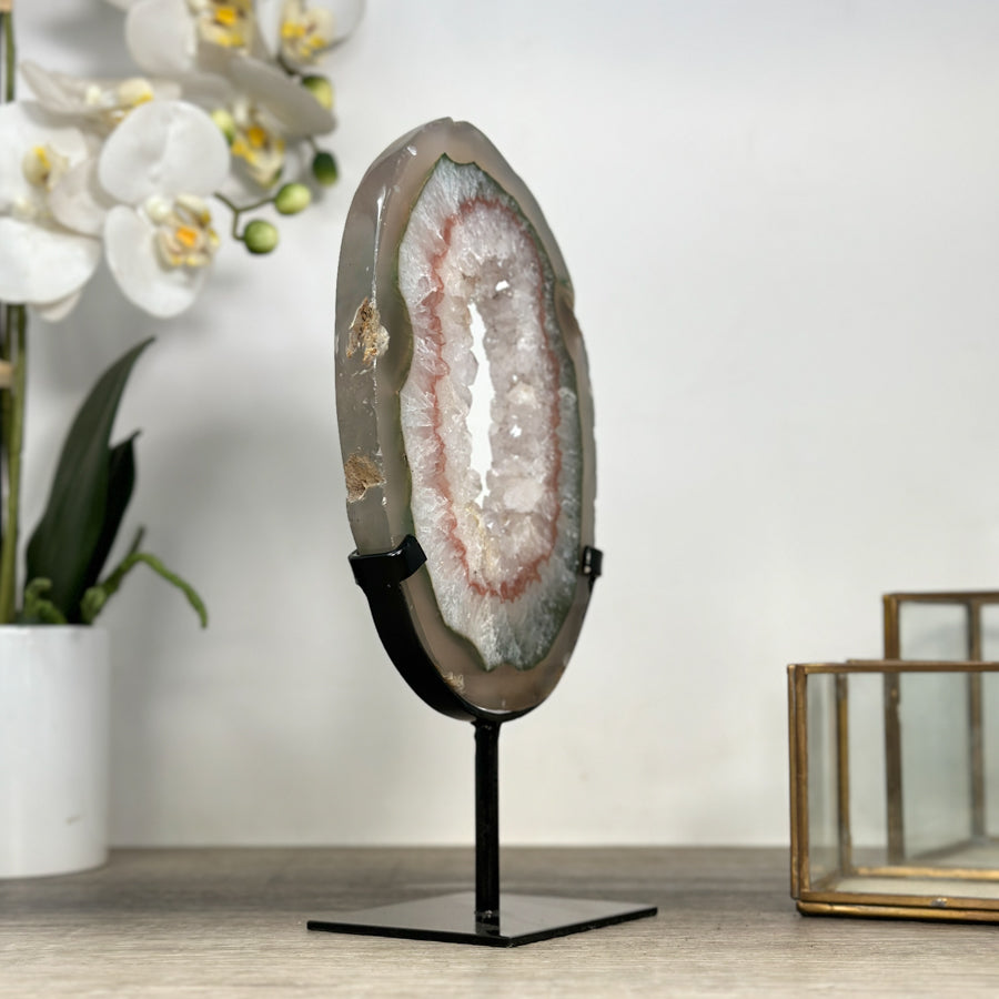 Rare Natural Agate &amp; Quartz Stone Portal