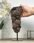 Beautiful Natural Ametrine Druzy with Stalactite Formations - MWS2098