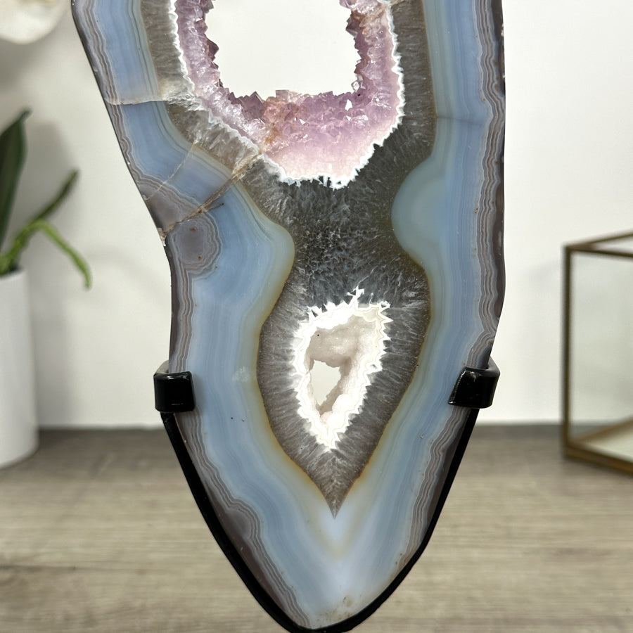 Natural Agate &amp; Amethyst Stone Portal - MWS3006
