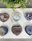 Mixed Minerals Hearts Set - MHLT0257