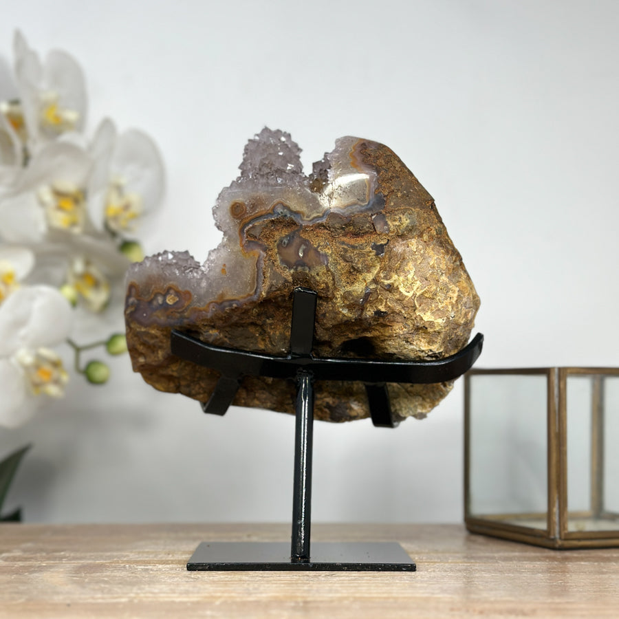 Natural Quartz Clsuter with Unique Stalactite Formation - MWS1889