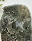 Unique Large Green Quertz Druzy Formation with Calcite Inclusions - MWS2787