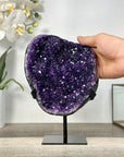 Amethyst Crystal Cluster with Deep Purple Points - Perfect for Home Decor Display - MWS2693