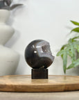 Quartz Druzy & Agate Sphere Geode - SPH0198
