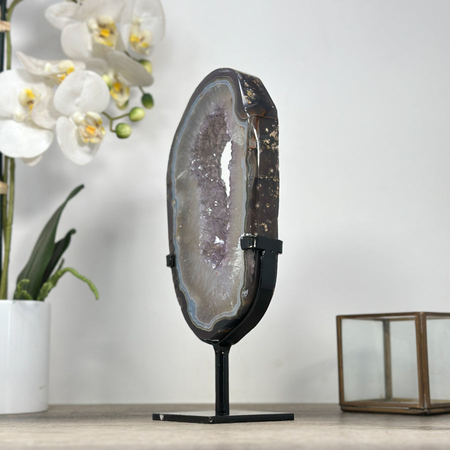 Stunning Agate, Quartz &amp; Amethyst Stone Portal - MWS2109