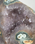 Beautiful Quartz Cluster with Polished Jasper Matrix - MWS1991