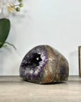 Uruguayan Amethyst Stone Geode with Quartz Shell - STGE0026