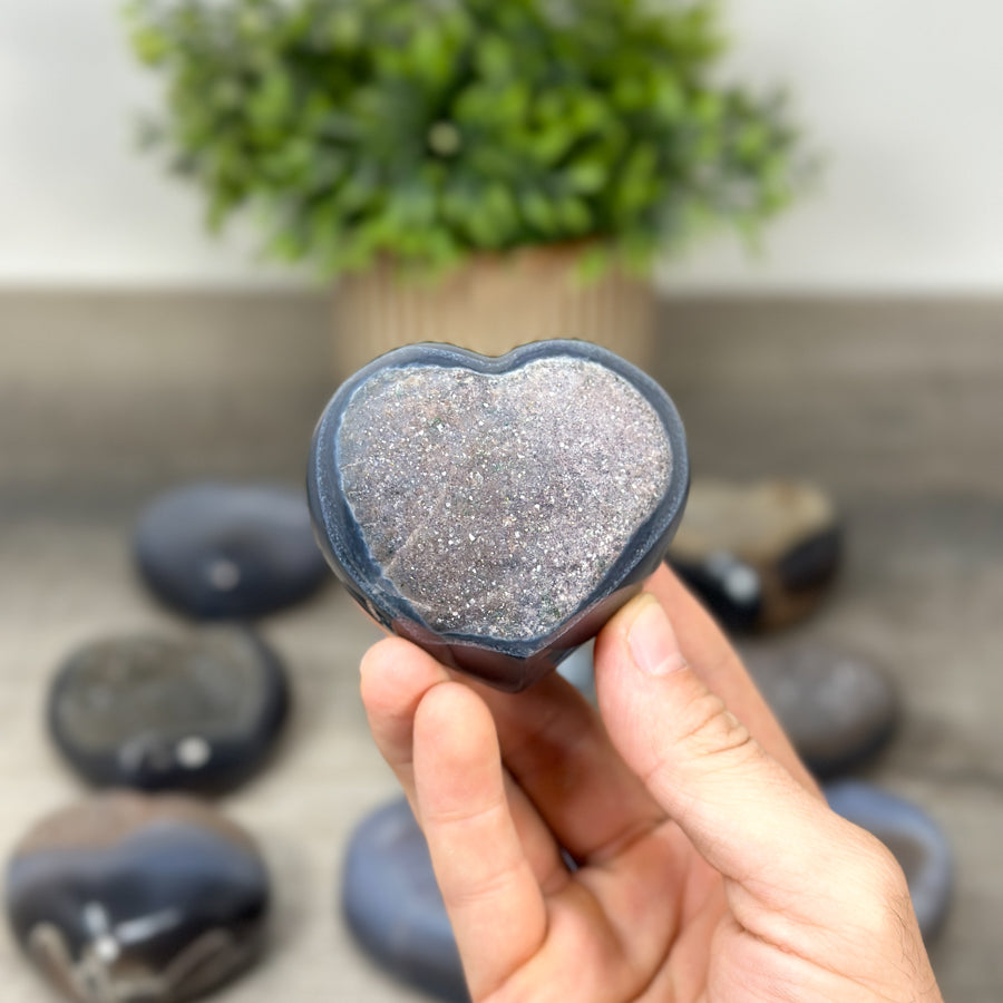 Mixed Minerals Hearts Set - MHLT0332