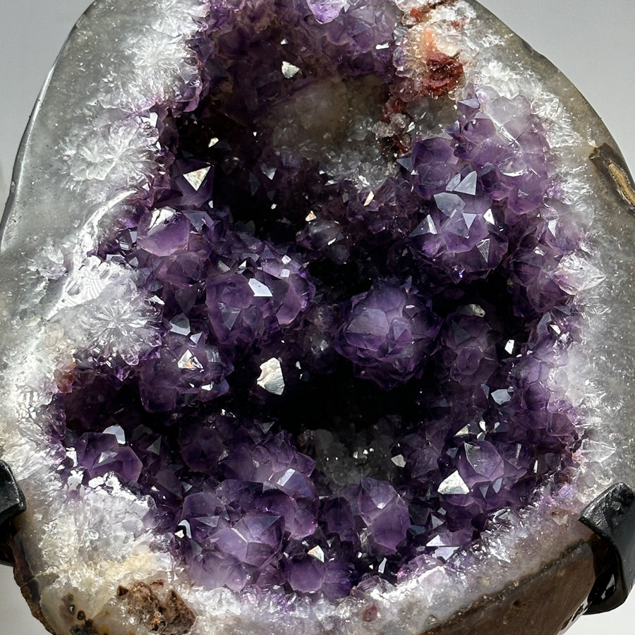 Natural Large Amethyst Geode Full of Stalactite Formations - MWS1420