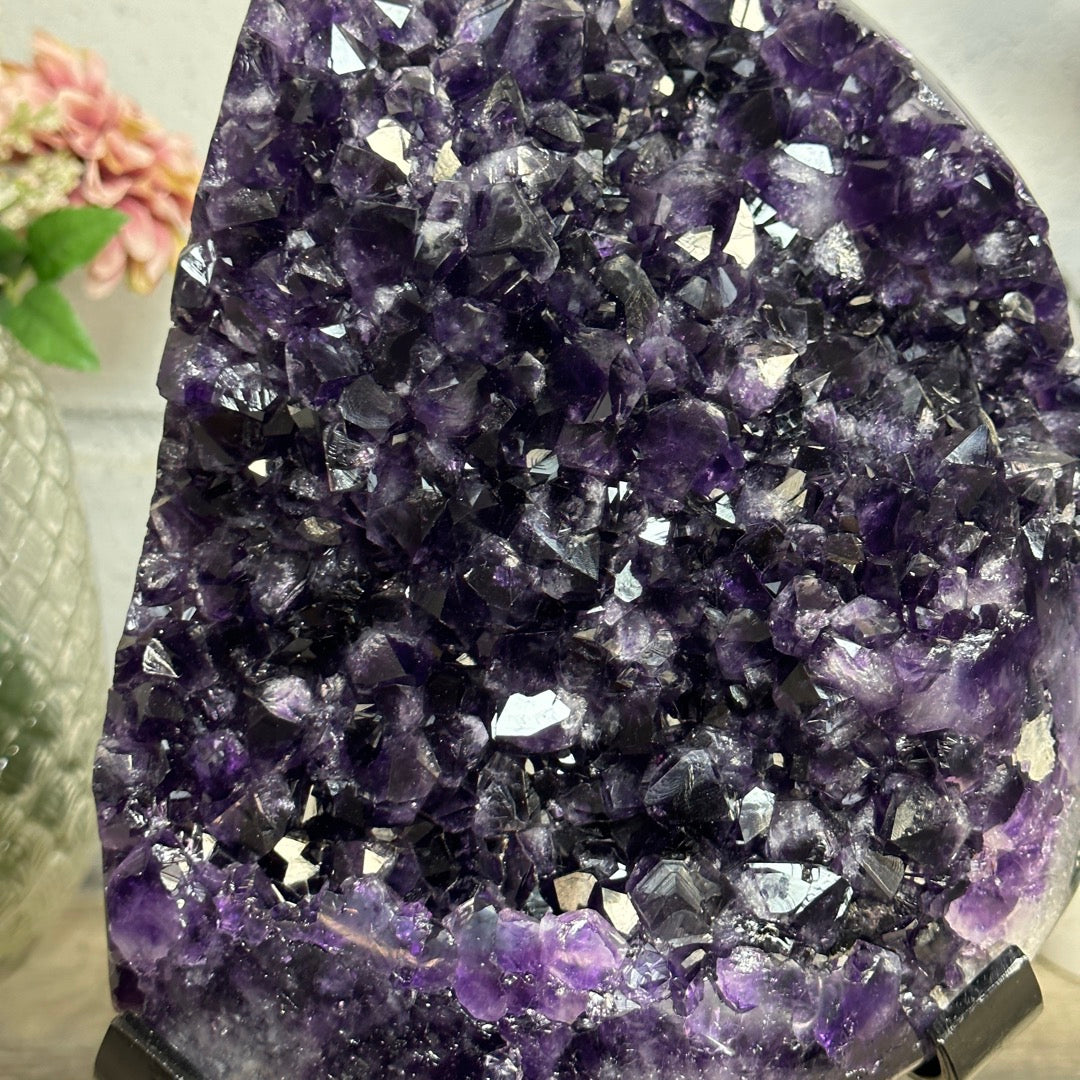 Natural Top Grade Amethyst Crystal Statement Piece - MWS3402