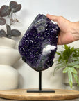 Natural A+ Grade Amethyst Specimen with Stalactite Formations - MWS3075