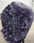 Premium Uruguayan Amethyst Stone on Stand - MWS3026