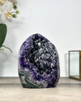 Top Quality Natural Amethyst Geode with Calcite Formations - CBP1262