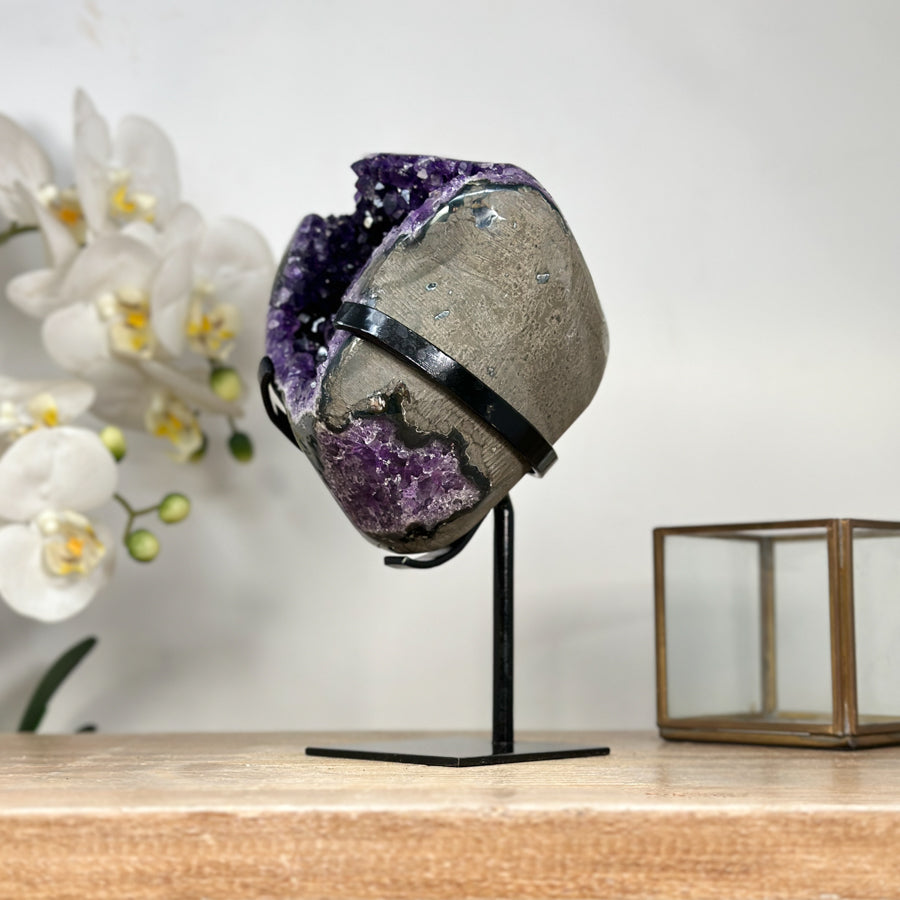 Deep Purple A Grade Amethyst Geode - MWS2087