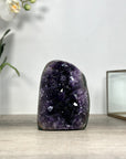 Self Standing Amethyst Cathedral - Deep Purple Crystals - CBP1214