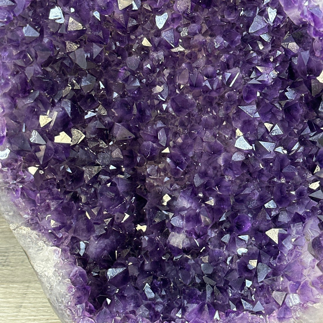 Large Natural Self Standing Amethyst Geode from uruguay - STGE0088