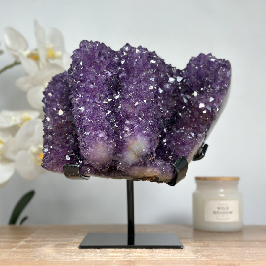 Outstanding Natural Amethyst Stalactite Specimen - MWS1603