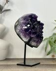 Natural A grade Amethyst Cluster with Stand - MWS3229