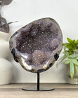 Natural Agate Geode with Beautiful Quartz interior - MWS3364
