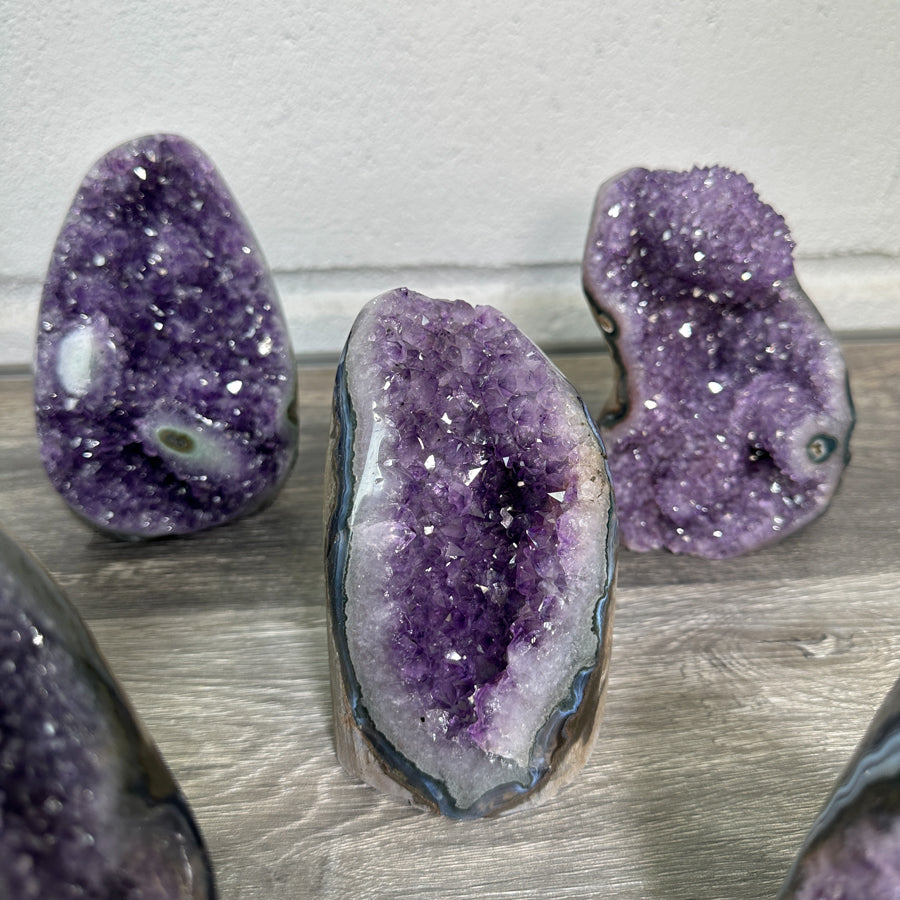 Amethyst Cathedrals Lot - AMLT0199