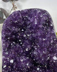 Large Natural Amethyst Stone on Ston from Uruguay - MWS3174