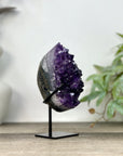 Natural Top Grade Amethyst Cluster on Stand - MWS3267