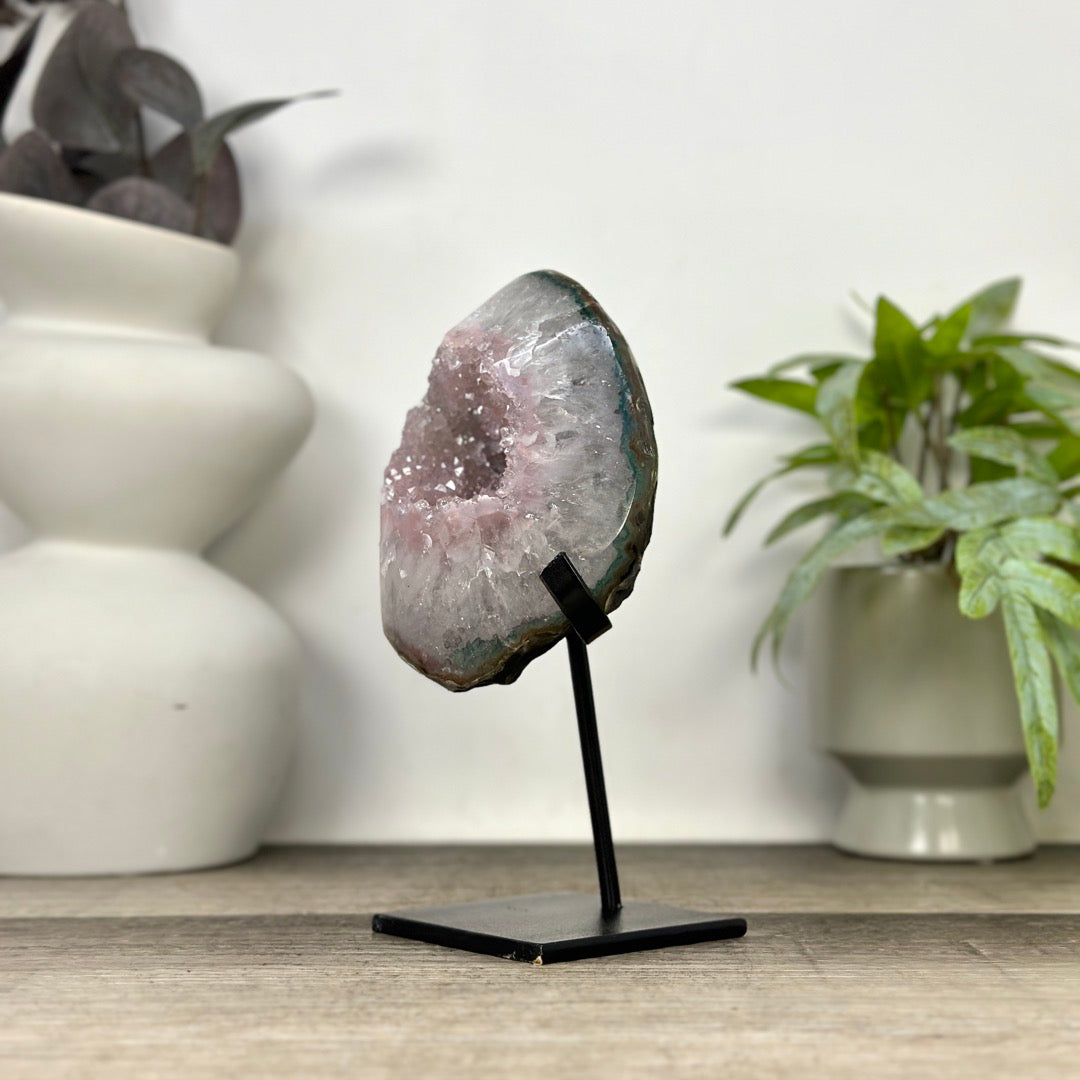 Pink Tone Amethyst Geode - MWS3373