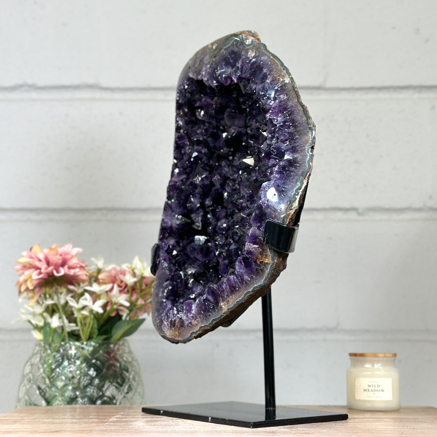 XXL 16,5 in Tall Amethyst Crystal Specimen - MWS2053