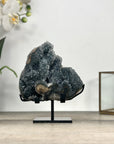 Natural Grey Tone Quartz Cluster with Stalactite Formation - MWS2762