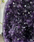 Large Natural Amethyst Geode With Metal Stand from Uruguay - MWS2790