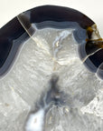 Natural Blue Banded Agate Slice - SLC0020