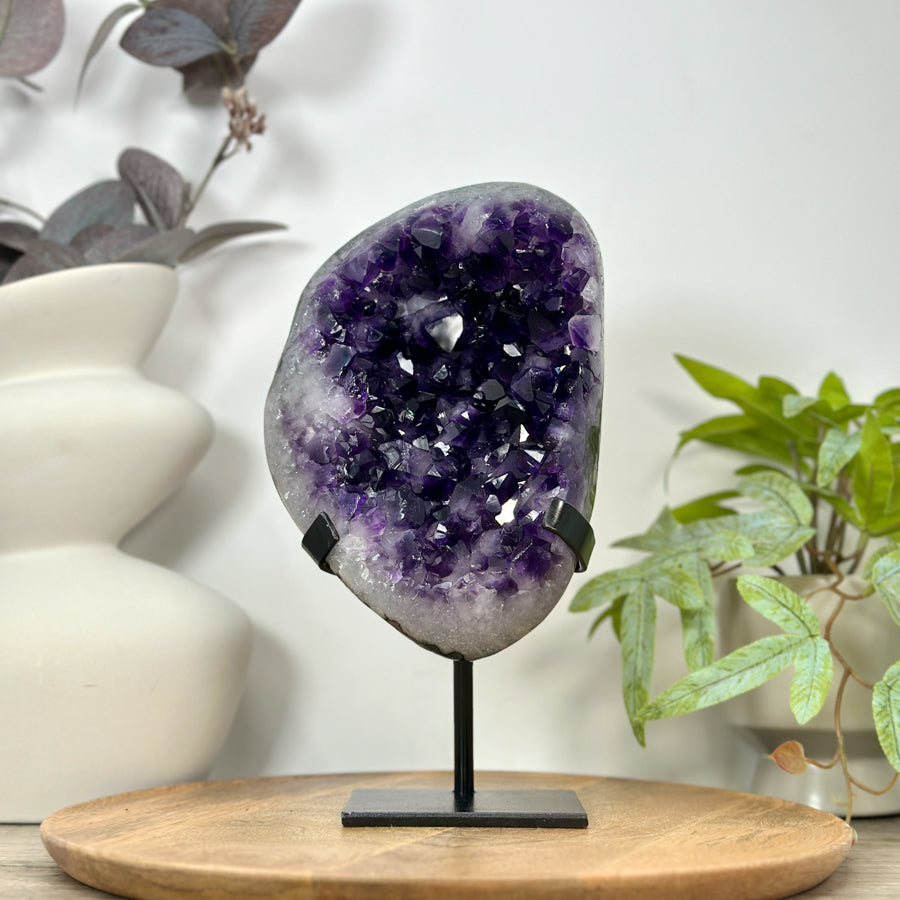 Natural Uruguayan Amethyst Crystal Specimen - MWS3100